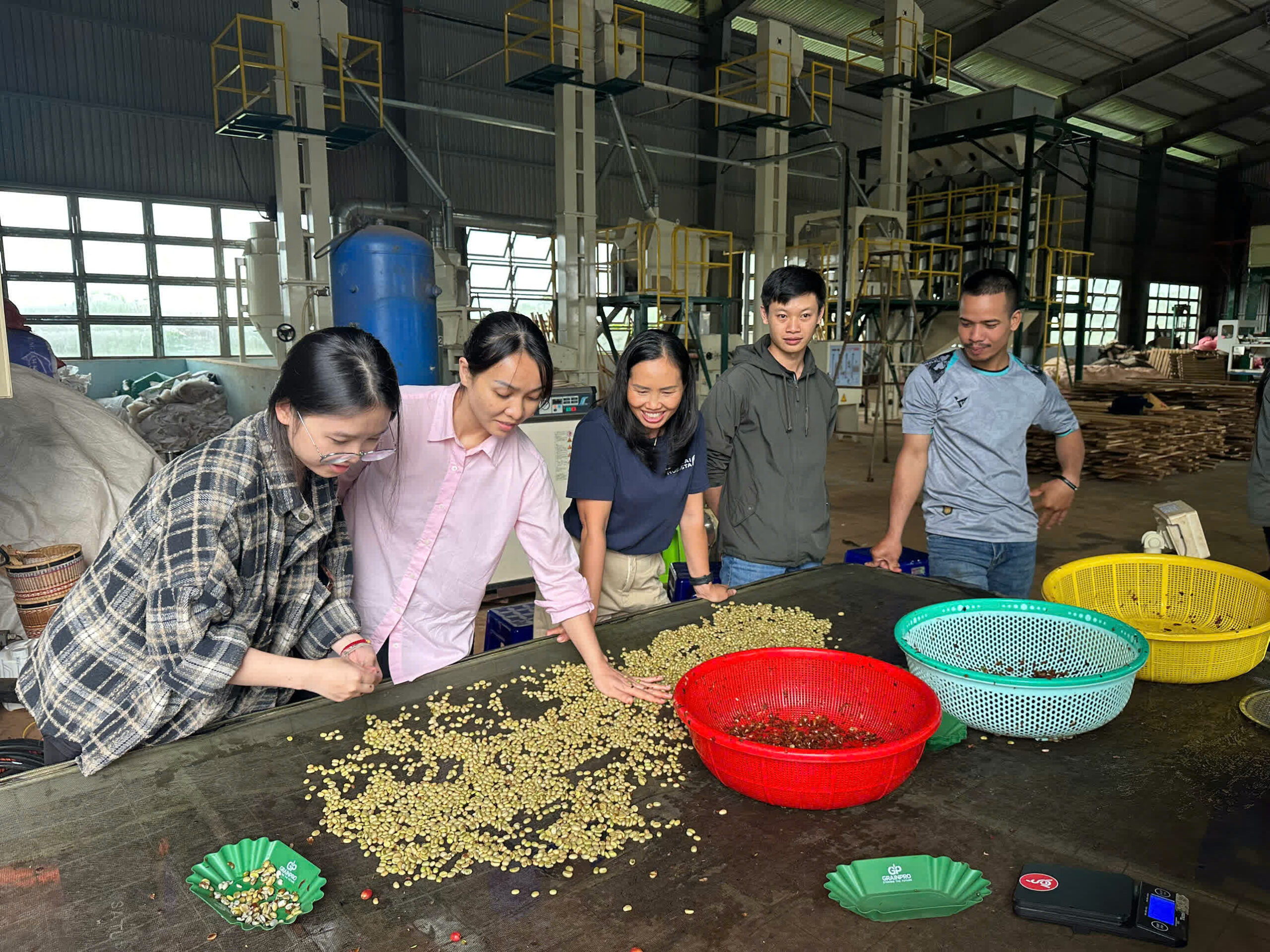 Ngày 1, thứ Sáu 04/09/2026 của khóa Processing và SCA Green Coffee tại HTX Nam Yang, Gia Lai