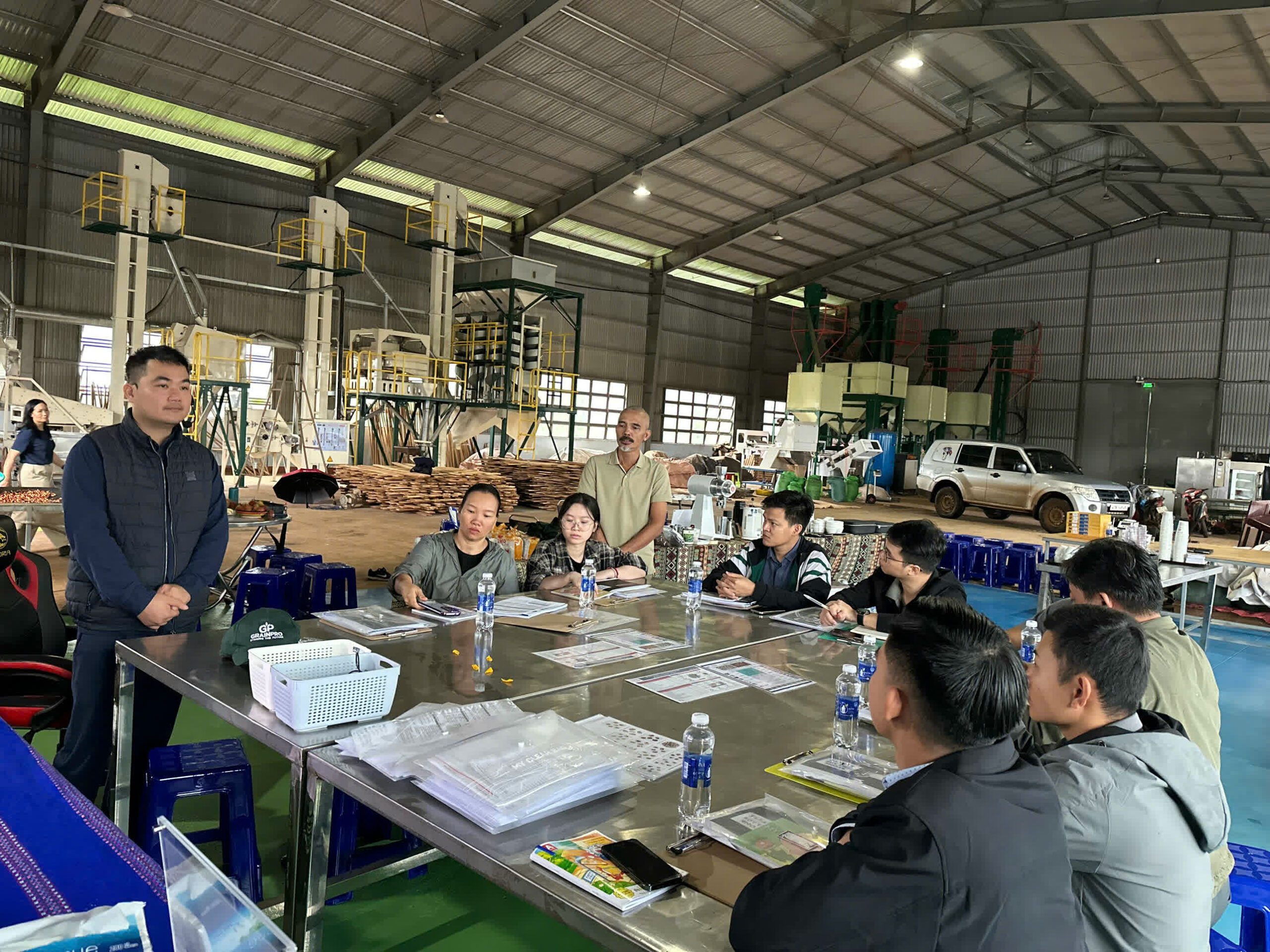 Ngày 1, thứ Sáu 04/09/2026 của khóa Processing và SCA Green Coffee tại HTX Nam Yang, Gia Lai