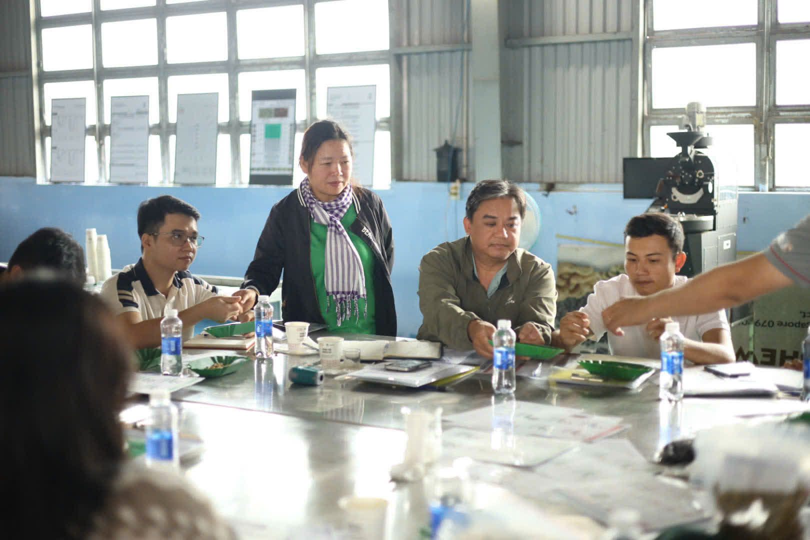 Ngày 2, thứ Bảy 05/09/2026 của khóa Processing và SCA Green Coffee tại HTX Nam Yang, Gia Lai