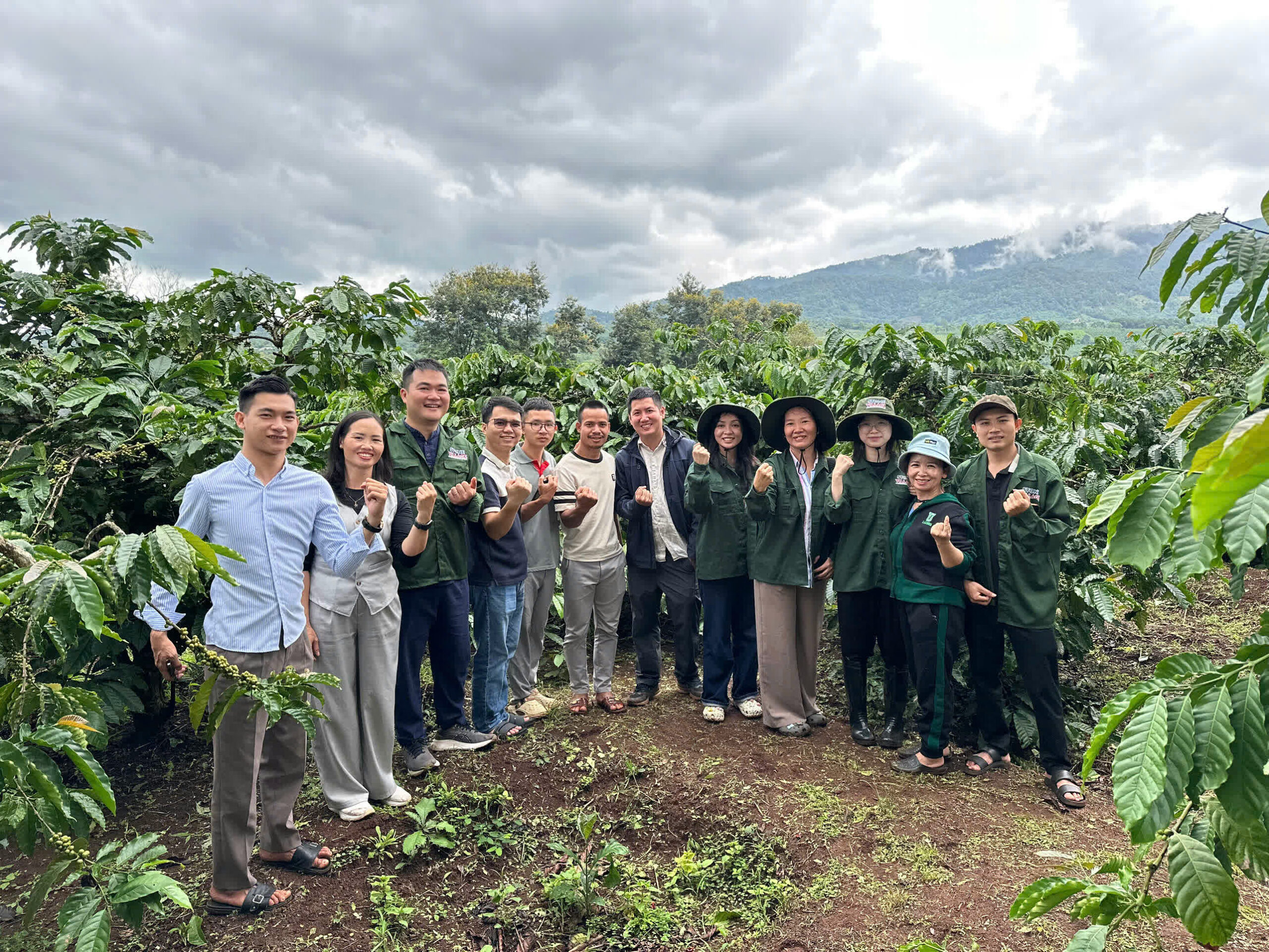Ngày 4, thứ Hai 07/09/2026 của khóa Processing và SCA Green Coffee tại HTX Nam Yang, Gia Lai