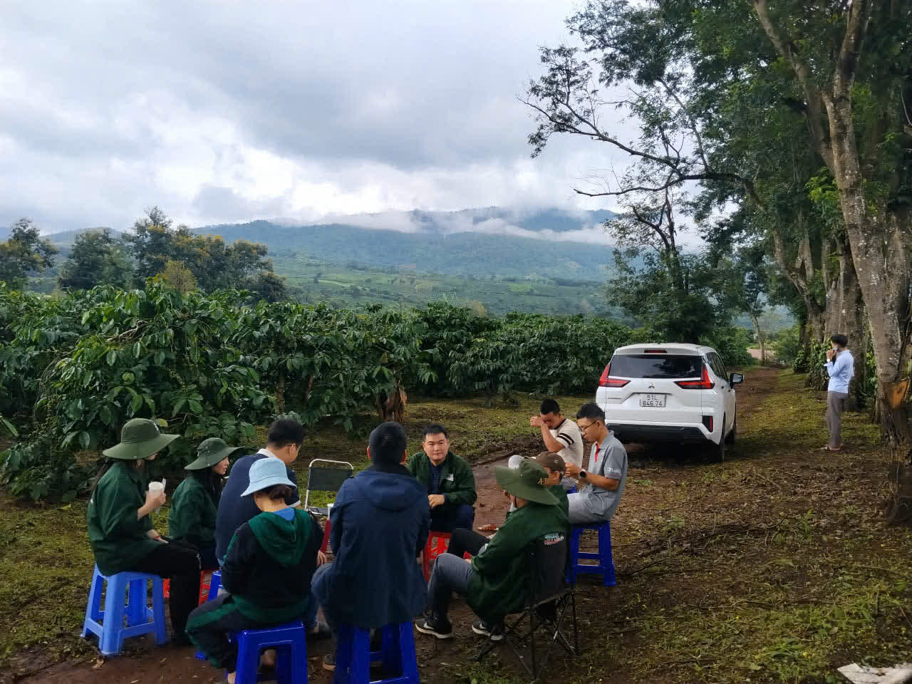 Ngày 4, thứ Hai 07/09/2026 của khóa Processing và SCA Green Coffee tại HTX Nam Yang, Gia Lai