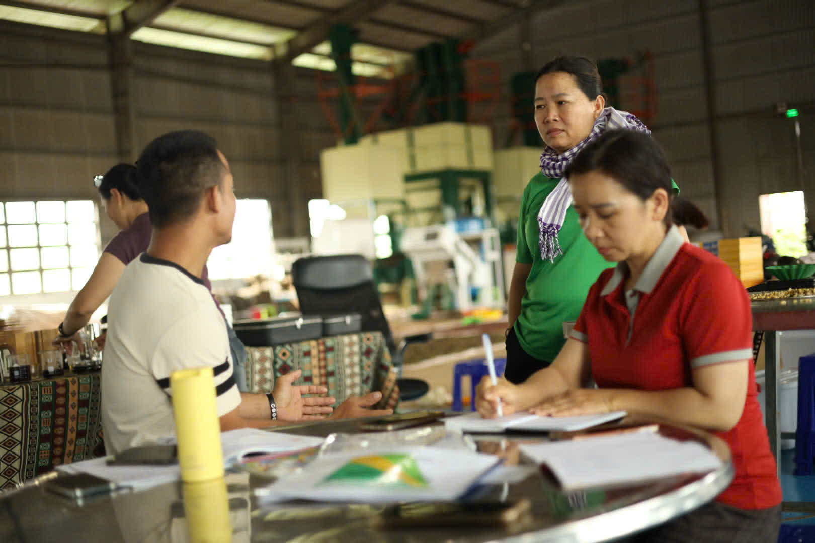 Ngày 4, thứ Hai 07/09/2026 của khóa Processing và SCA Green Coffee tại HTX Nam Yang, Gia Lai