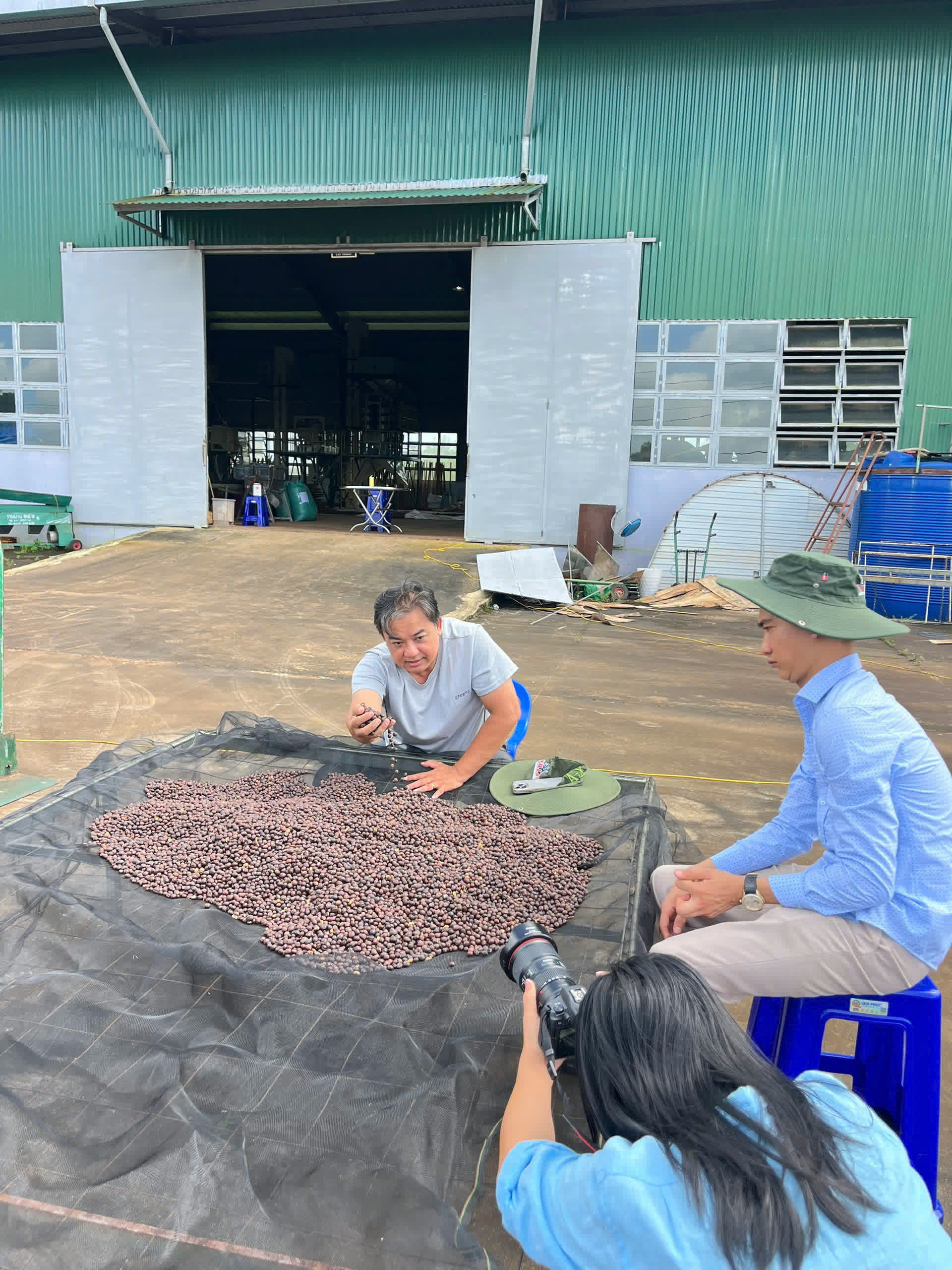 Ngày 5, thứ Ba 08/09/2026 của khóa Processing và SCA Green Coffee tại HTX Nam Yang, Gia Lai
