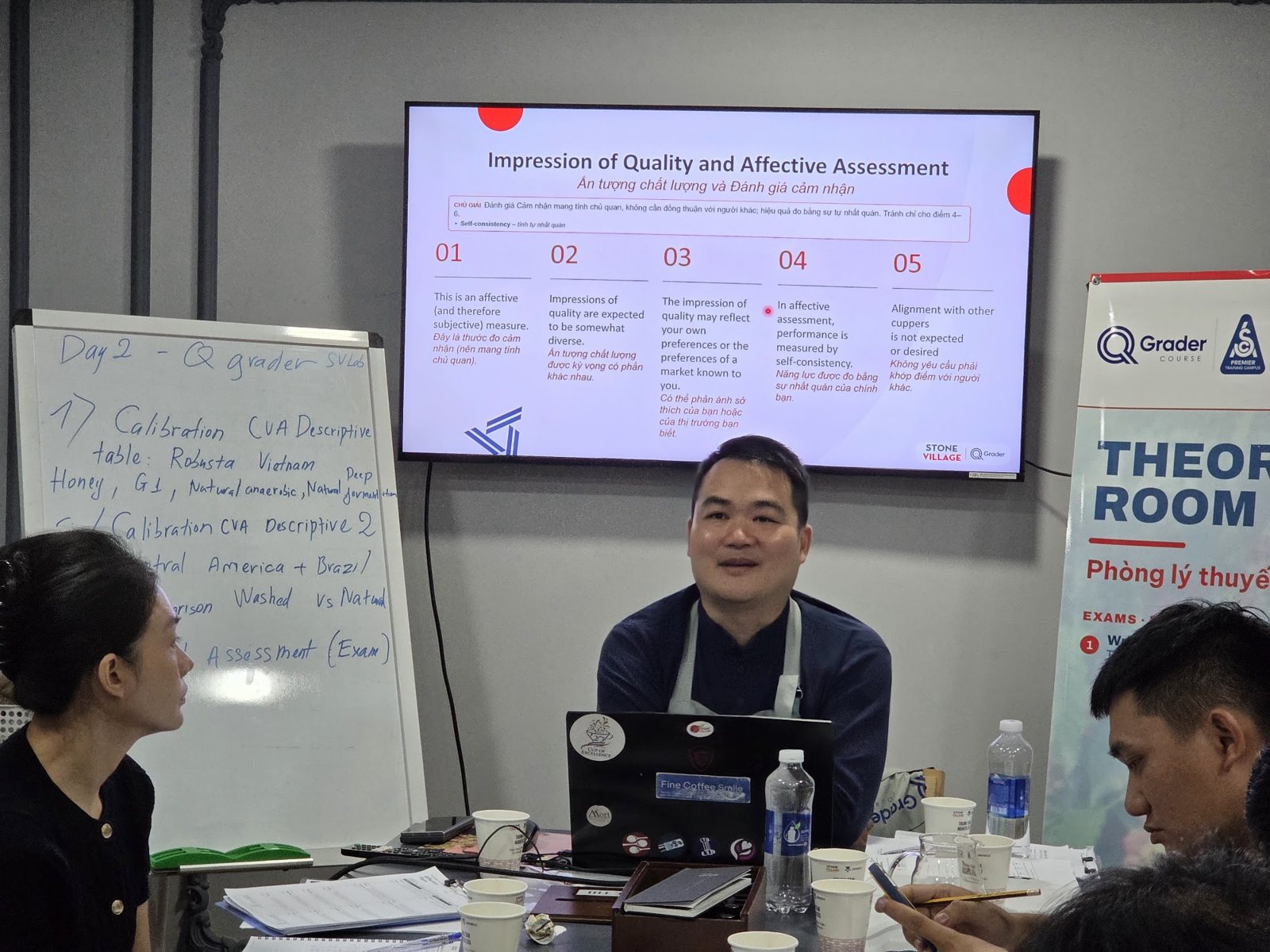 Slide Impression of Quality and Affective Assessment